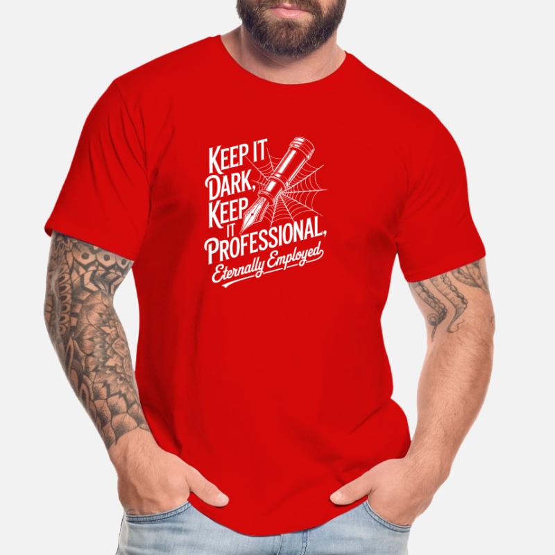 Keep It Dark, Keep It Professional Men's Premium Organic T-Shirt
