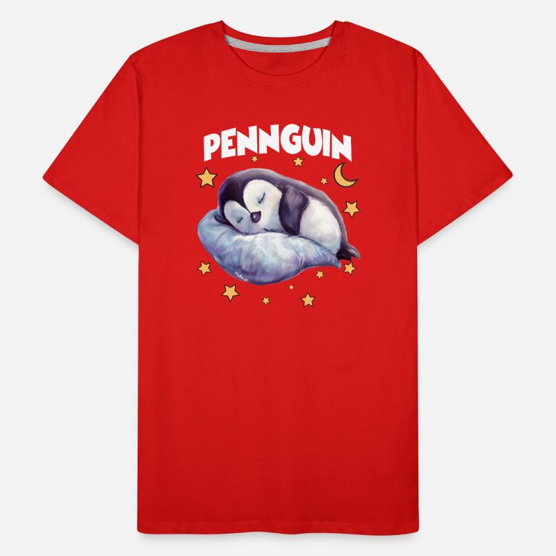PennguinPenguin Pajamas Pennguin Late Riser Men's Premium Organic T-Shirt