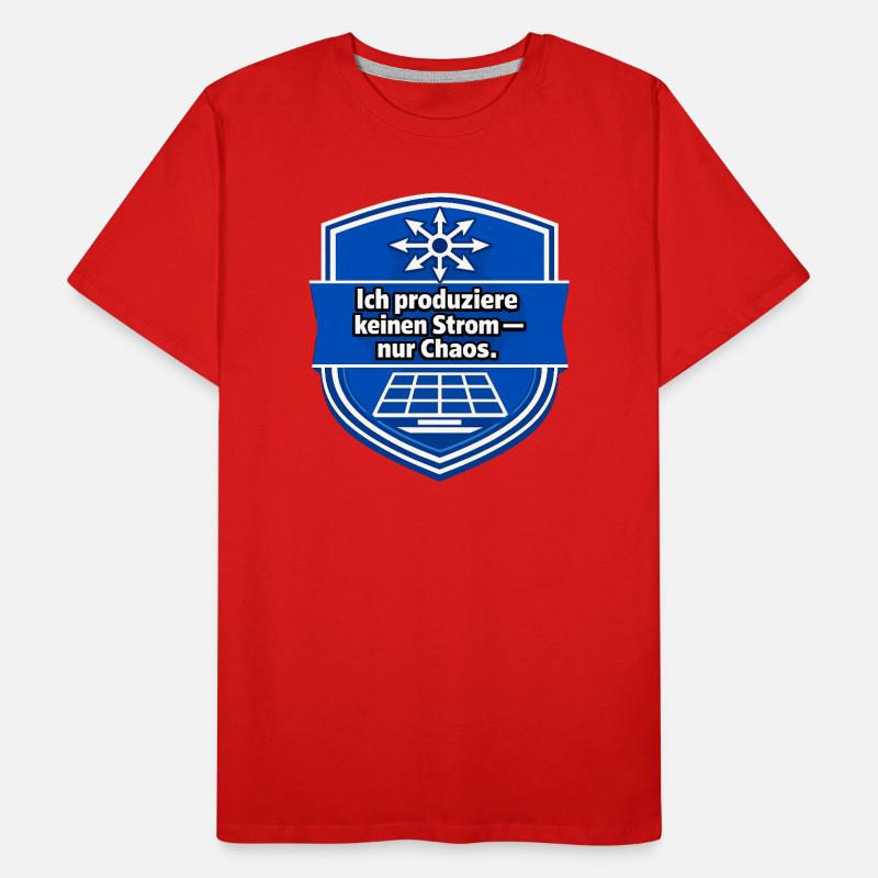 solar energy Men's Premium Organic T-Shirt