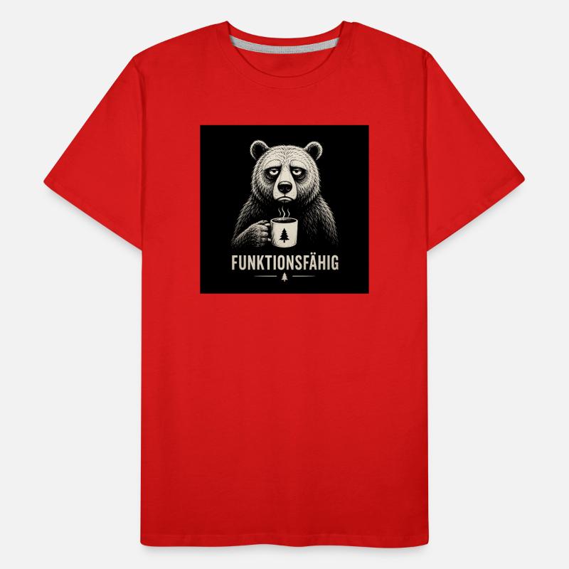 Bär FUNKTIONSFÄHIG 1 Männer Premium Bio T-Shirt