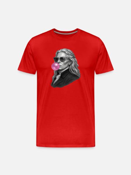 Boudicca/Boudica Chewing Gum - Men's Premium Organic T-Shirt - red