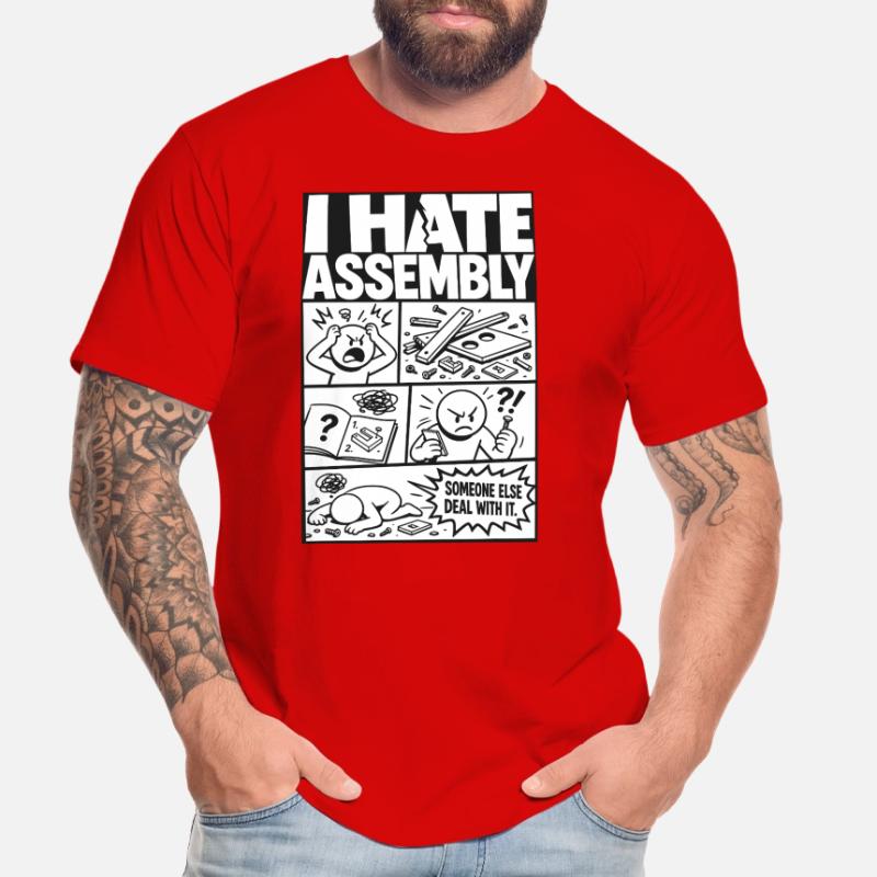 Je déteste les instructions d’assemblage T-shirt bio Premium Homme