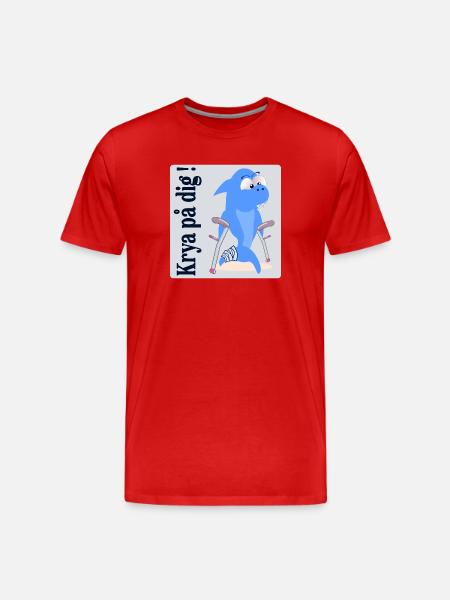 Get well kids - Men's Premium Organic T-Shirt - red