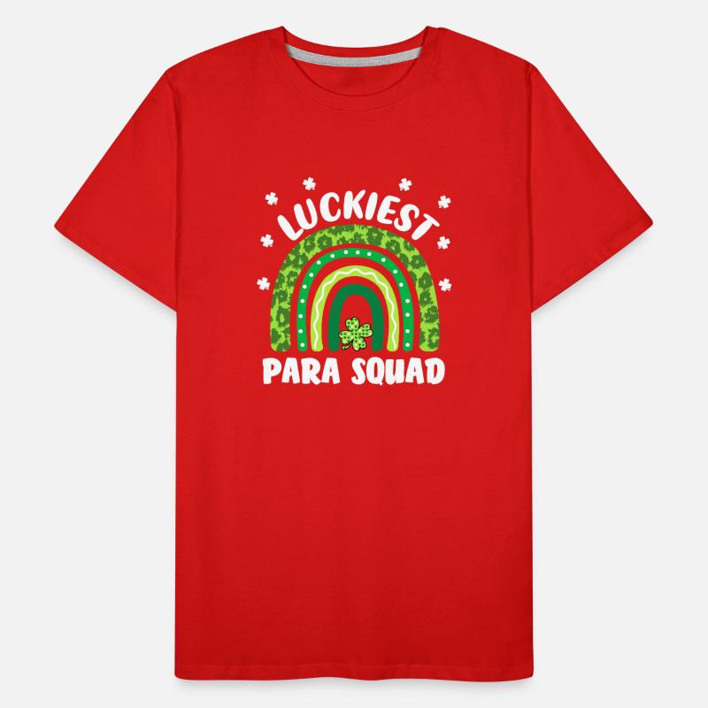 Luckiest Para Squad Men's Premium Organic T-Shirt