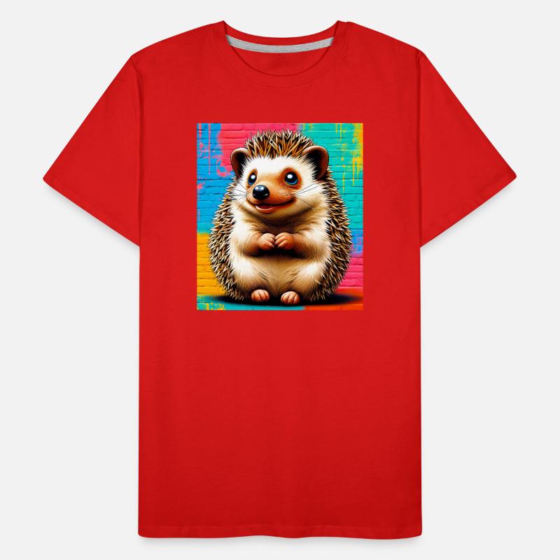 Igel Männer Premium Bio T-Shirt