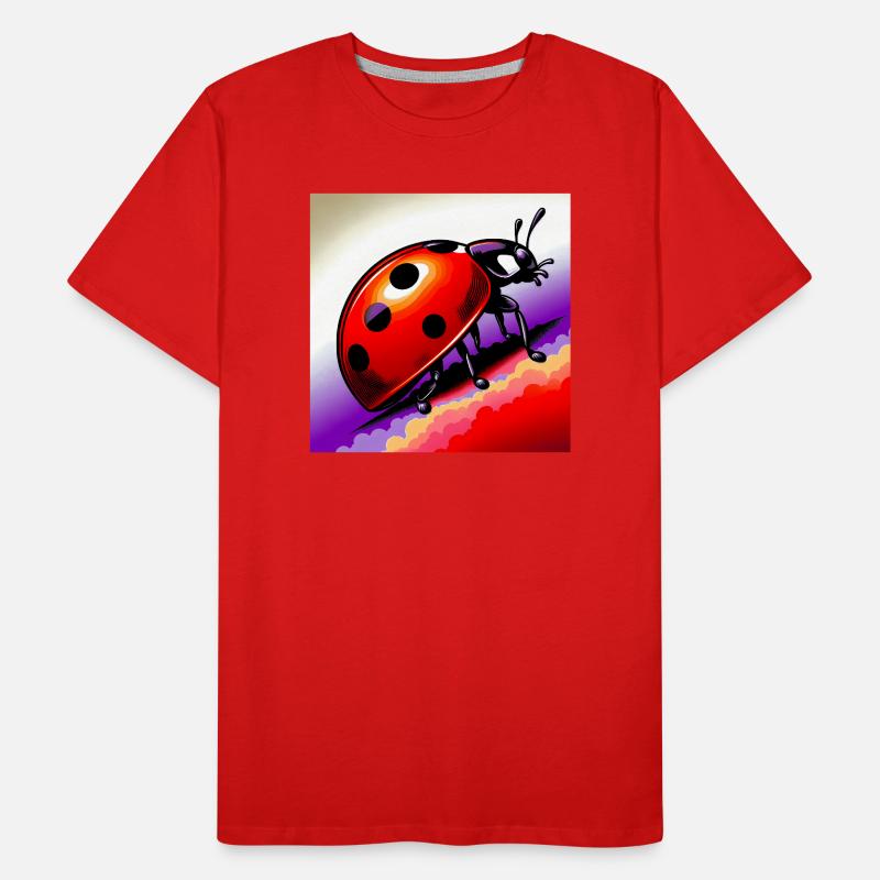 Marienkäfer Männer Premium Bio T-Shirt