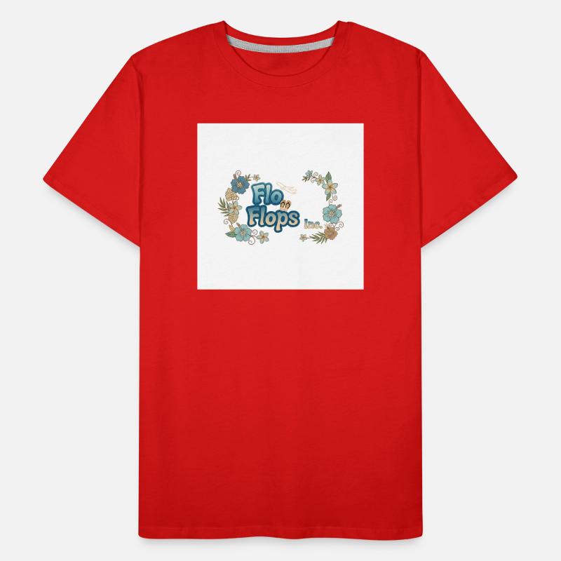 Flo Flops Tropic Logo Männer Premium Bio T-Shirt
