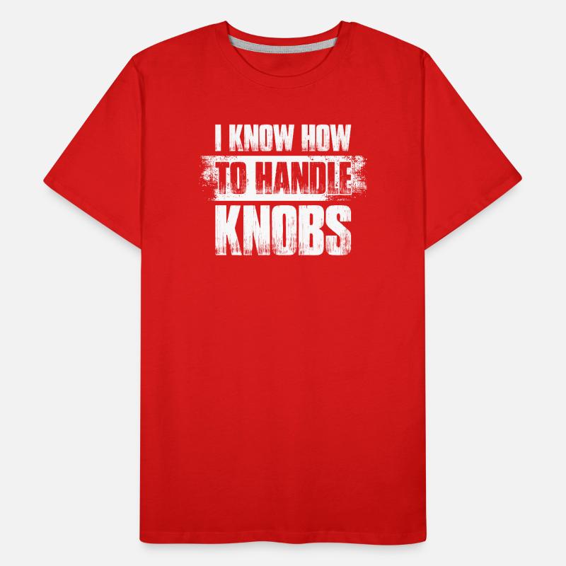 Handle knobs Sound engineer Sound engineer Men's Premium Organic T-Shirt