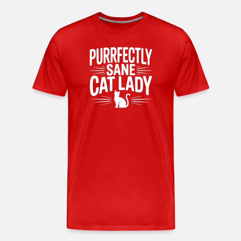 Parfaite Chat Parfaite - T-shirt bio Premium Homme - rouge