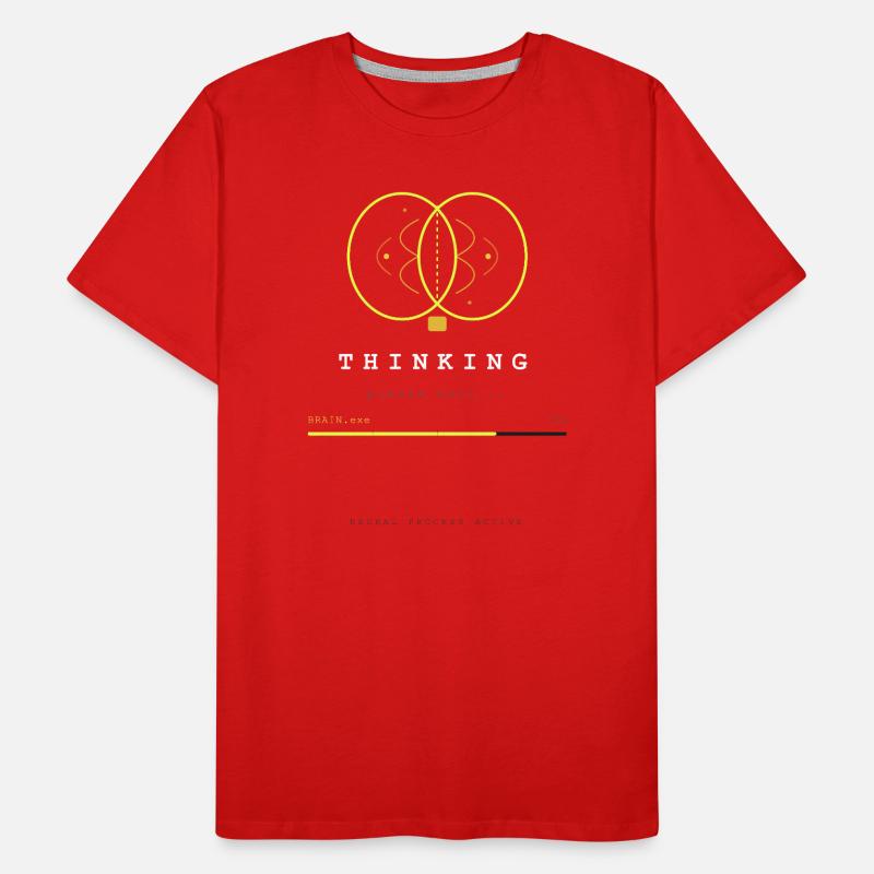 BRAIN.EXE IS LOADING T-shirt bio Premium Homme