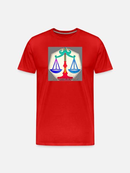Poids - T-shirt bio Premium Homme - rouge