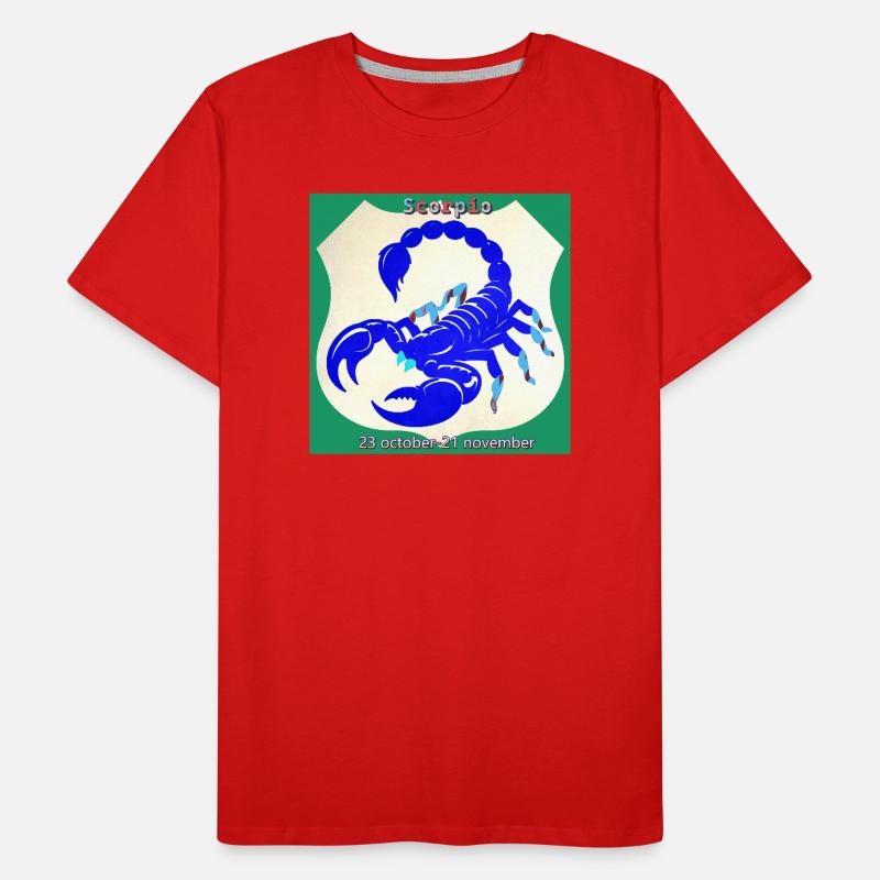 scorpion T-shirt bio Premium Homme