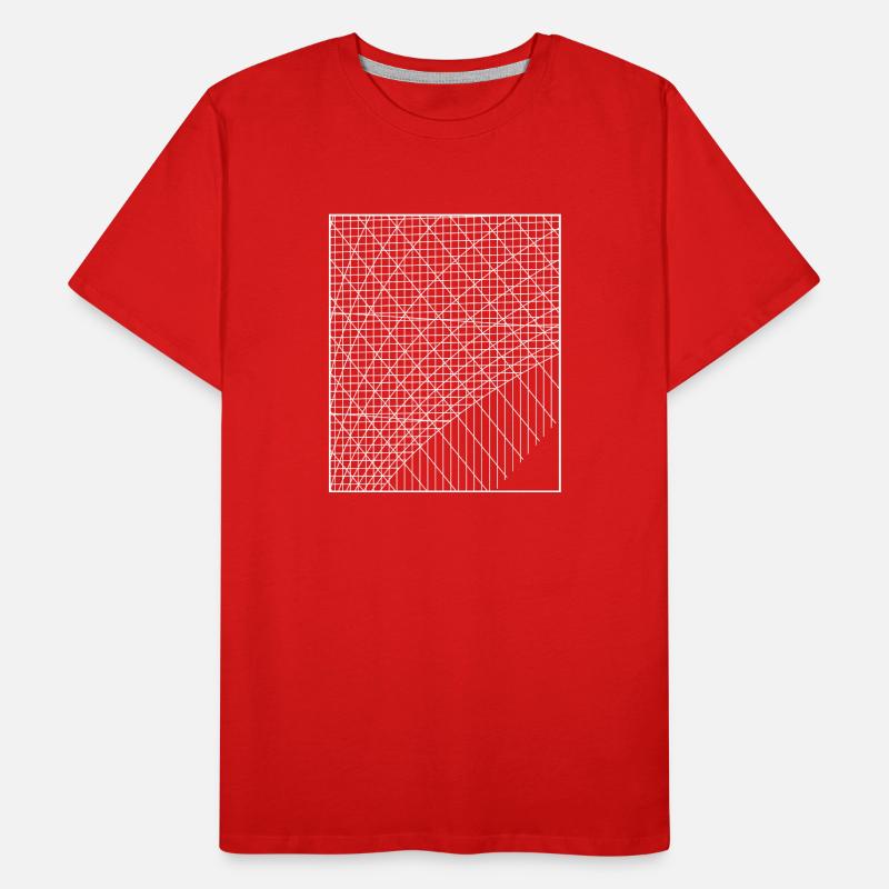 Mollier Enthalpie h-x Diagramm Feuchte Luft Isobar Männer Premium Bio T-Shirt