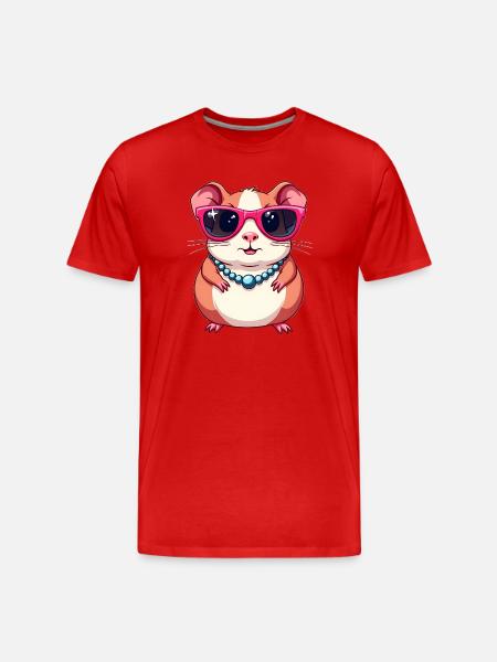 cobaye - T-shirt bio Premium Homme - rouge