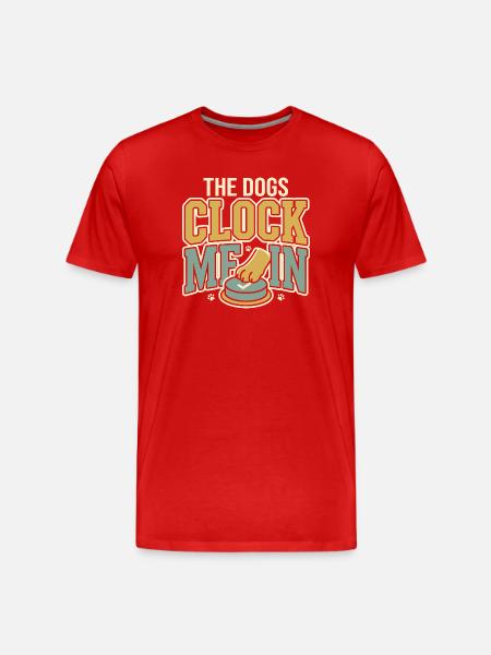 Zwingertechniker, Zwingerassistent, Tierpflege - Männer Premium Bio T-Shirt - Rot