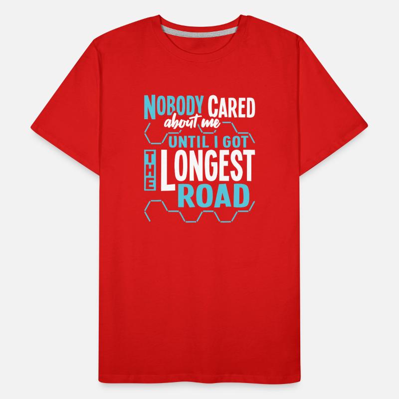 Längste Straße Männer Premium Bio T-Shirt
