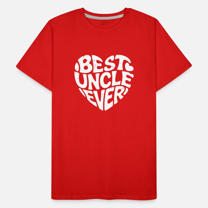 best uncle ever Männer Premium Bio T-Shirt