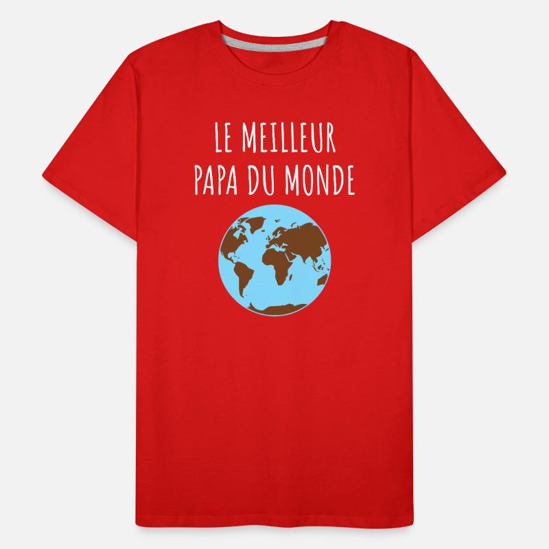 Papa du Monde T-shirt bio Premium Homme