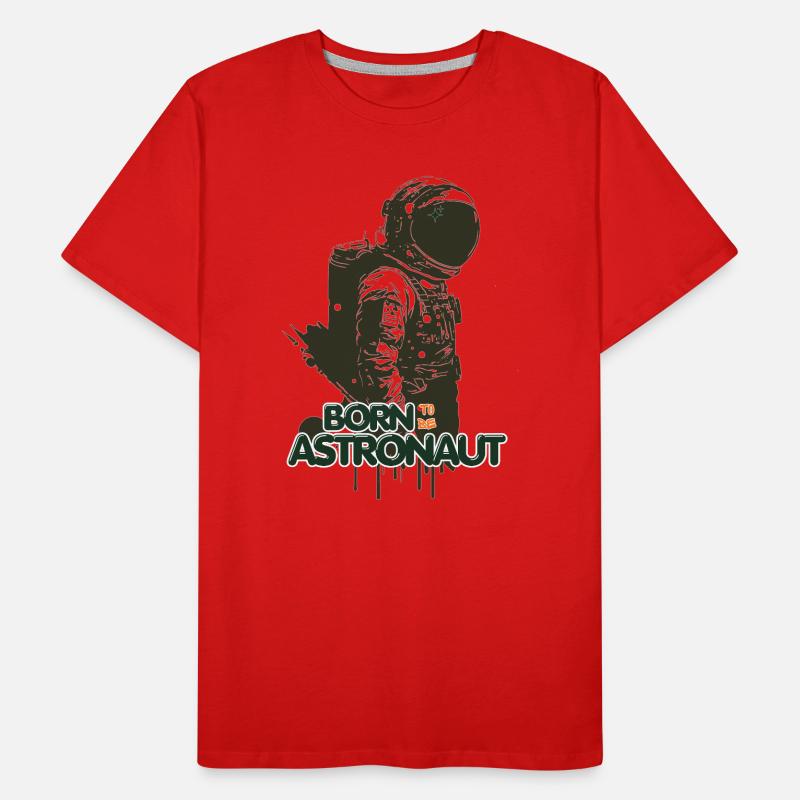 Born for Astronaut – Raumfahrtdesign Männer Premium Bio T-Shirt