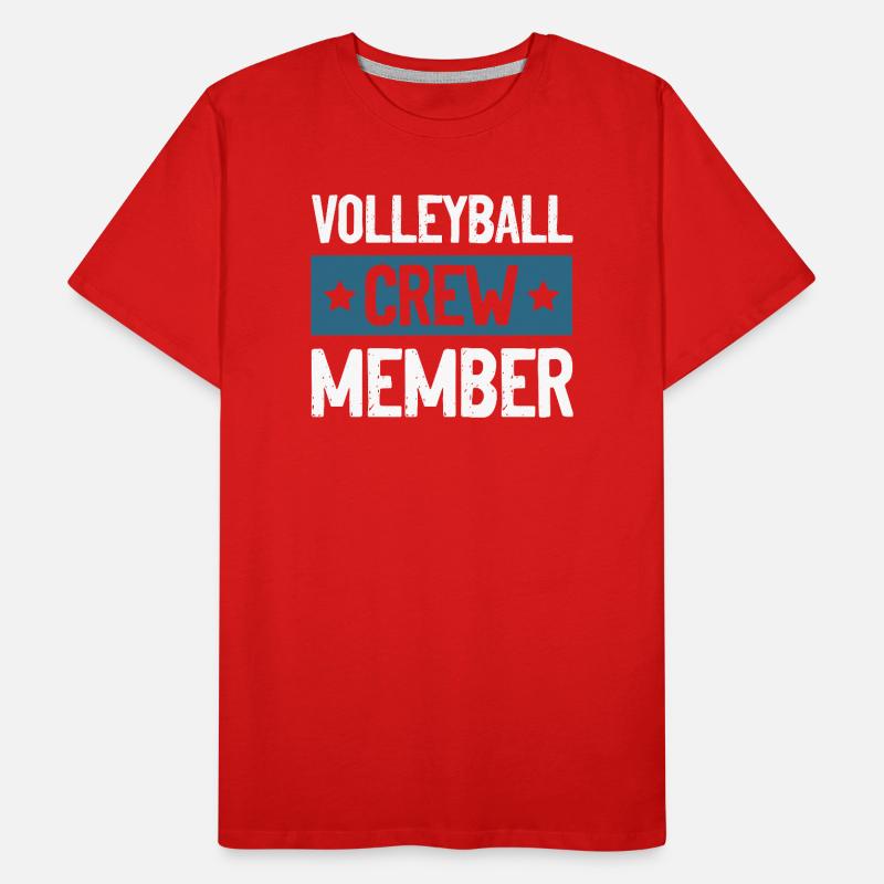 Équipe de volley-ball T-shirt bio Premium Homme