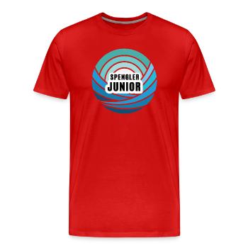 Spengler Junior Nachfolger Sohn Kind Junge - Männer Premium Bio T-Shirt - Rot - Vorne - Damien (186cm)