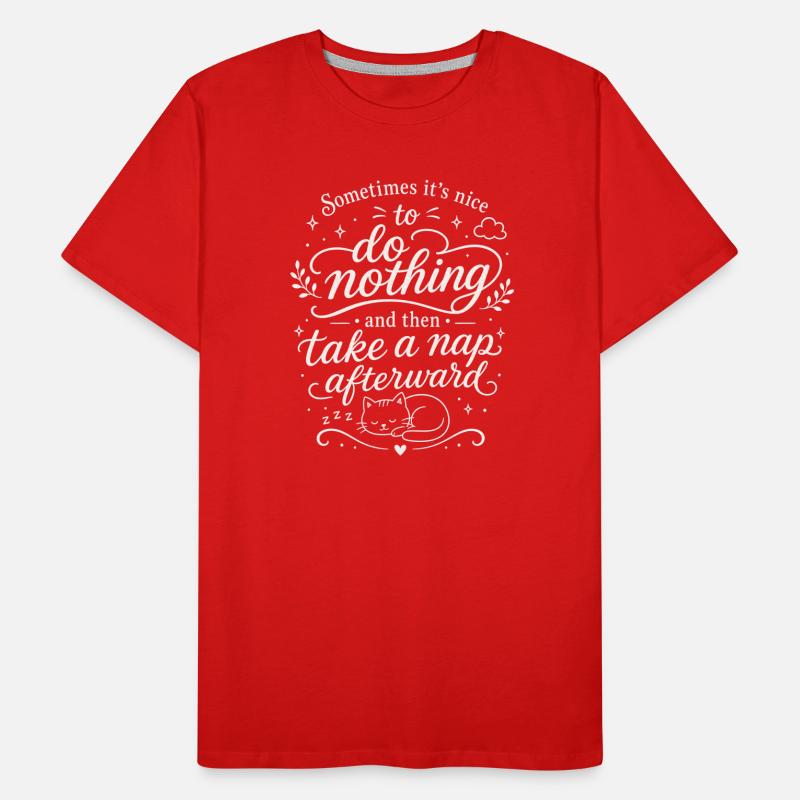 Mach ein Nickerchen Männer Premium Bio T-Shirt
