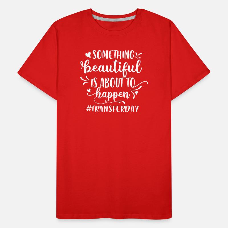 Quelque chose de beau va arriver T-shirt bio Premium Homme