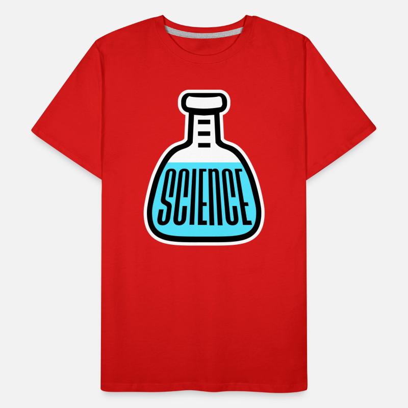 Science Science Statement Nerd Education Saying Men's Premium Organic T-Shirt