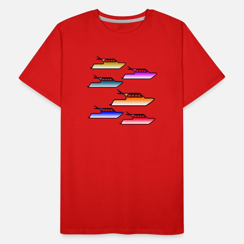 Motorboote Männer Premium Bio T-Shirt