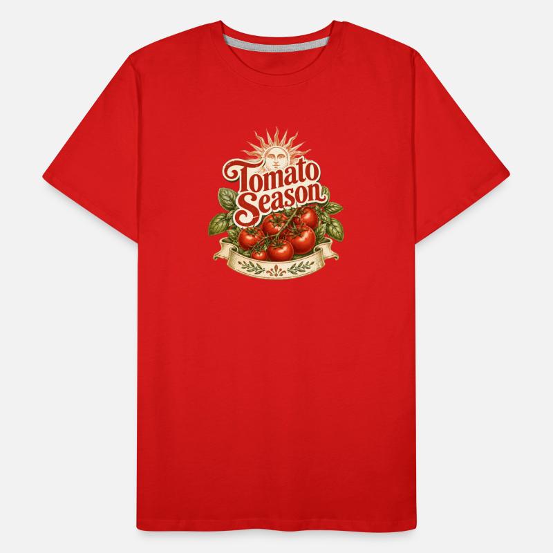 Saison des tomates T-shirt bio Premium Homme