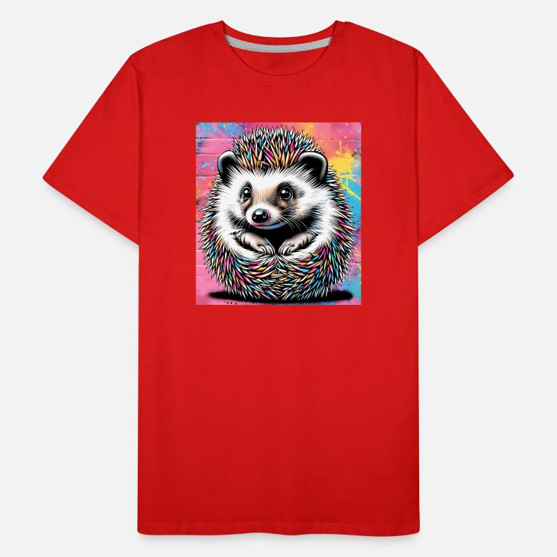 Igel Männer Premium Bio T-Shirt