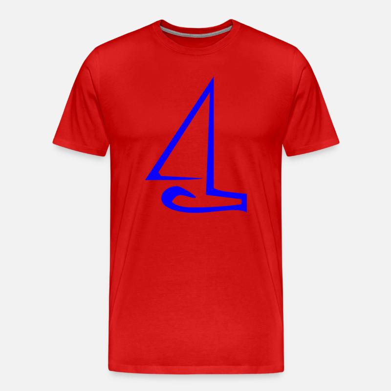 Voile - T-shirt bio Premium Homme - rouge