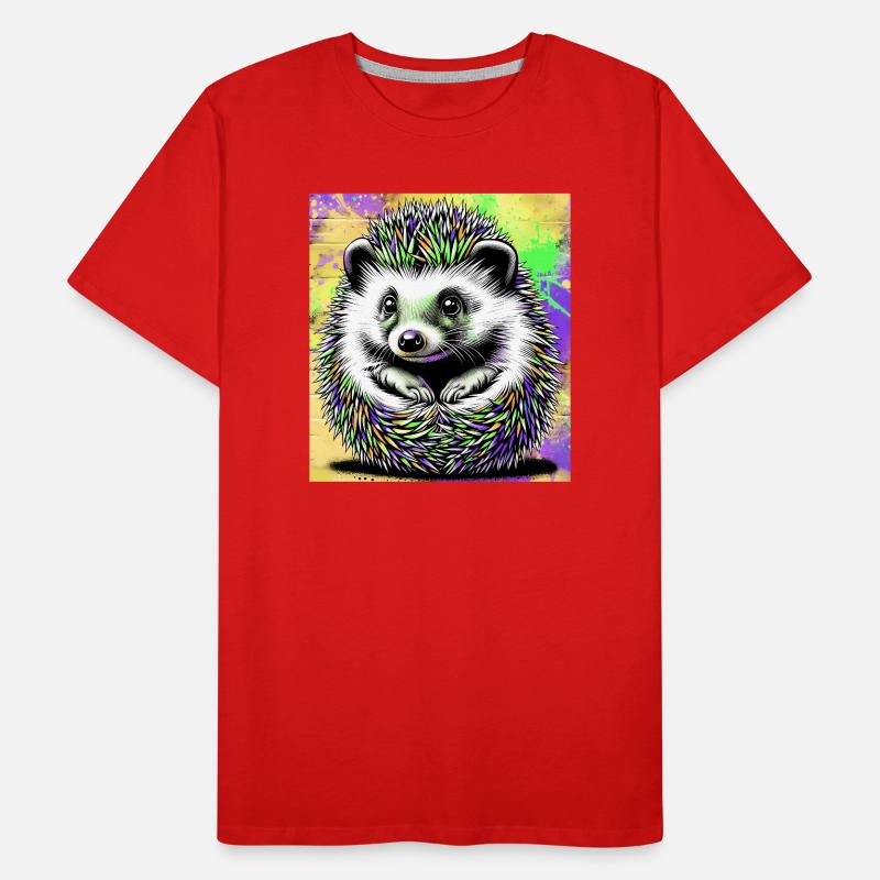 Igel Männer Premium Bio T-Shirt