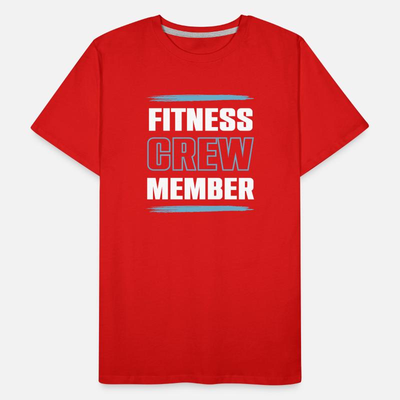 Équipe de remise en forme T-shirt bio Premium Homme