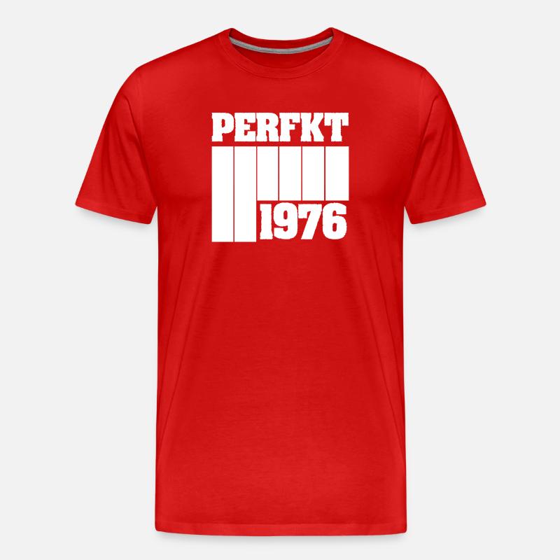 Unique 1976 - T-shirt bio Premium Homme - rouge