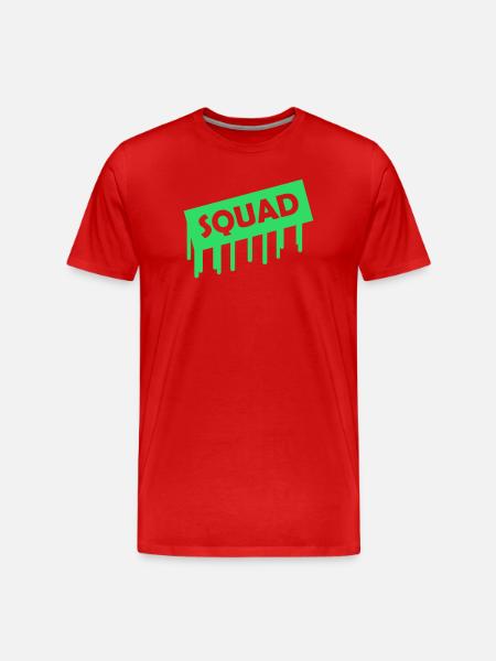 Squad - Men's Premium Organic T-Shirt - red
