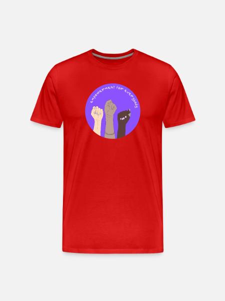 Autonomisation pour tous - T-shirt bio Premium Homme - rouge