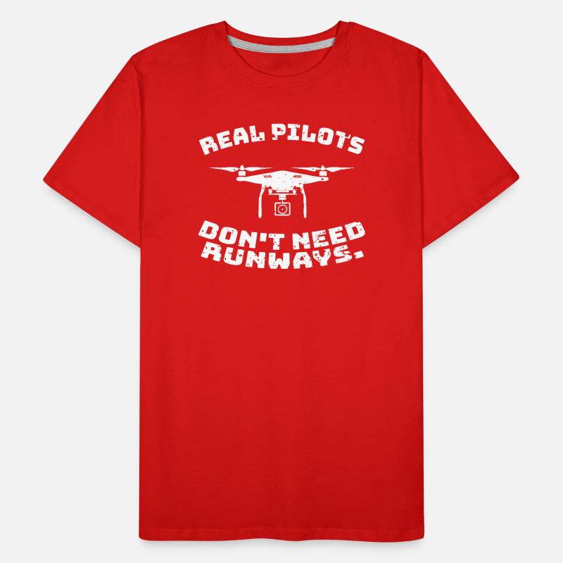 Courses de drones : choses que je fais avec ma machine de course de course T-shirt bio Premium Homme