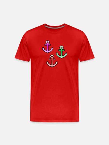 Voile - T-shirt bio Premium Homme - rouge