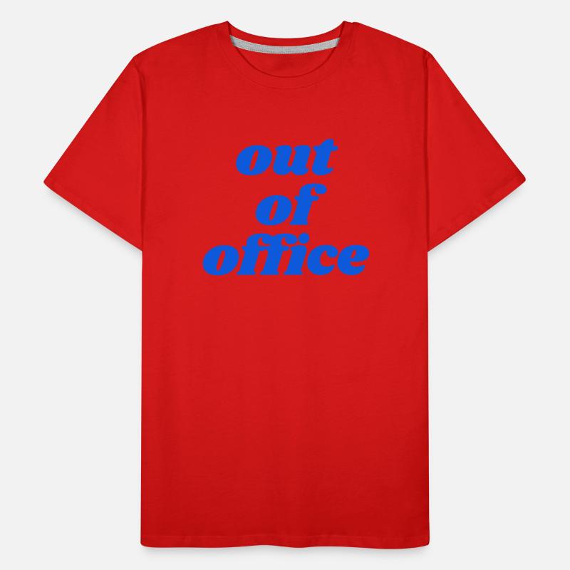 Absent du bureau T-shirt bio Premium Homme