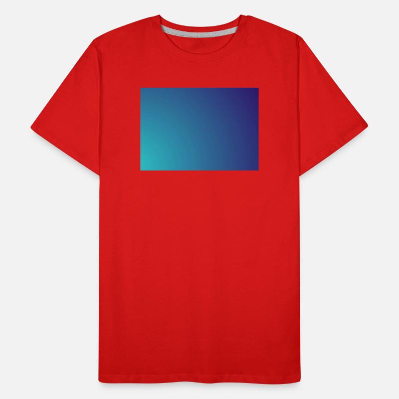 Circling cyan-violet gradient Men's Premium Organic T-Shirt