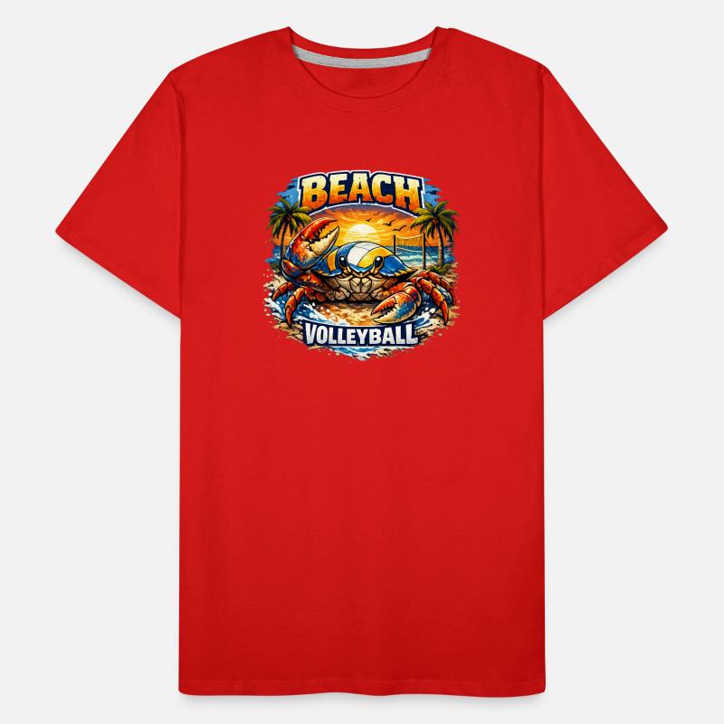 Beach Crab  Männer Premium Bio T-Shirt