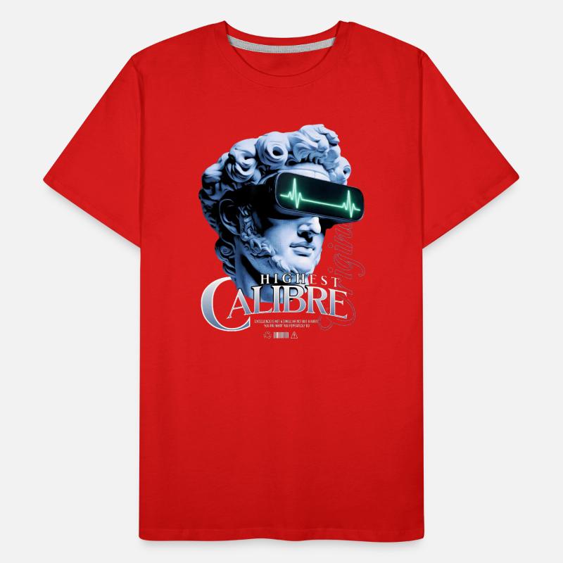 Highest Caliber VR Statue Men's Premium Organic T-Shirt