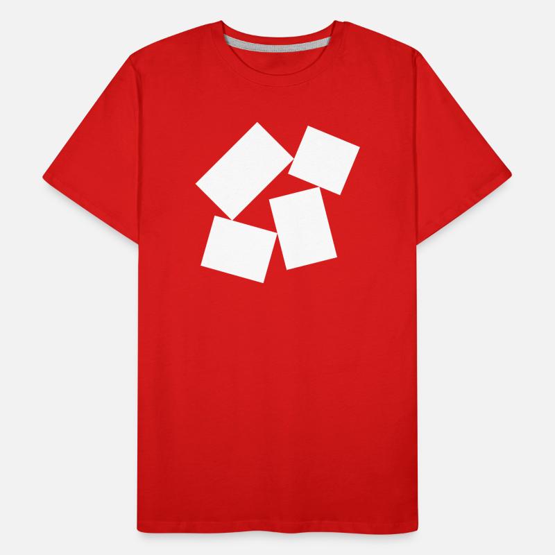 bold squares composition Men's Premium Organic T-Shirt
