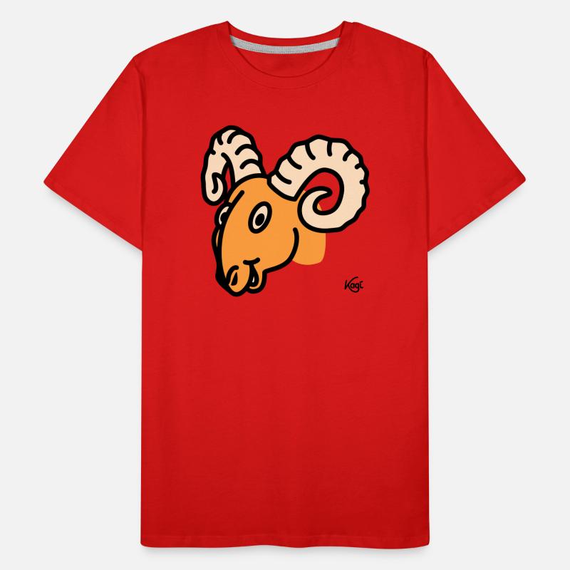 Aries large Men's Premium Organic T-Shirt