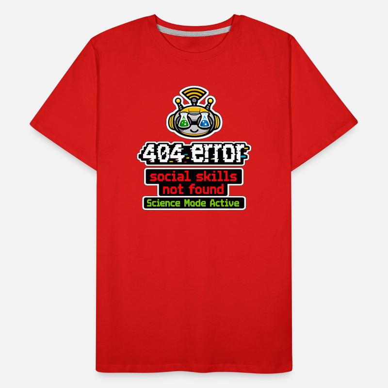 Bot scientifique : Mode actif T-shirt bio Premium Homme
