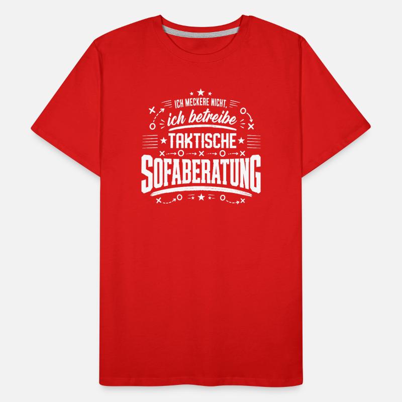 Taktische Sofaberatung Männer Premium Bio T-Shirt