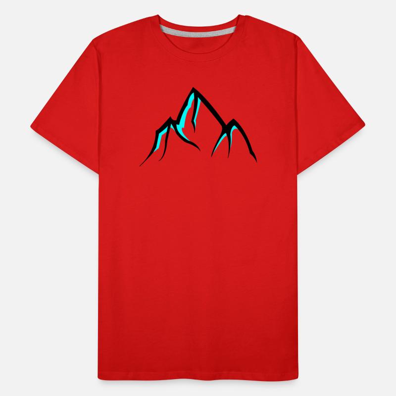 Montagnes Montagnes T-shirt bio Premium Homme