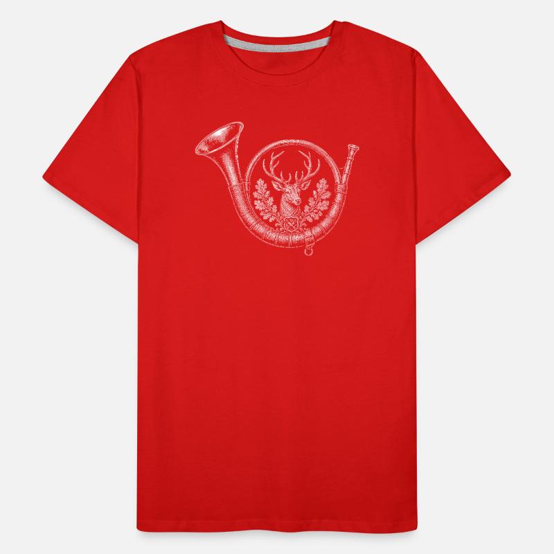 bugle Men's Premium Organic T-Shirt