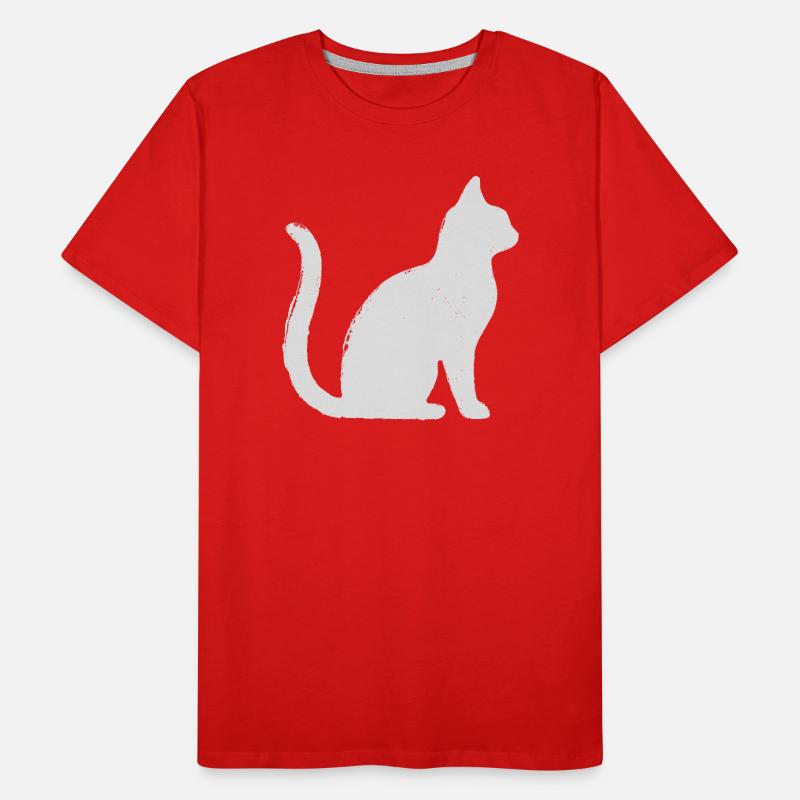 Chat T-shirt bio Premium Homme